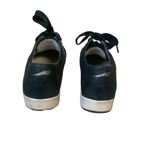 Dansko Black Leather Lace Up Sneaker Womens Sz US 8.5/9 #46F - Picture 6 of 8